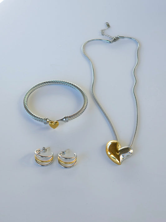 GOLD AND SILVER SET